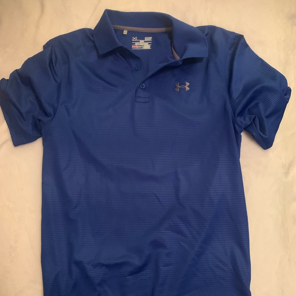 Under armour polo, blue